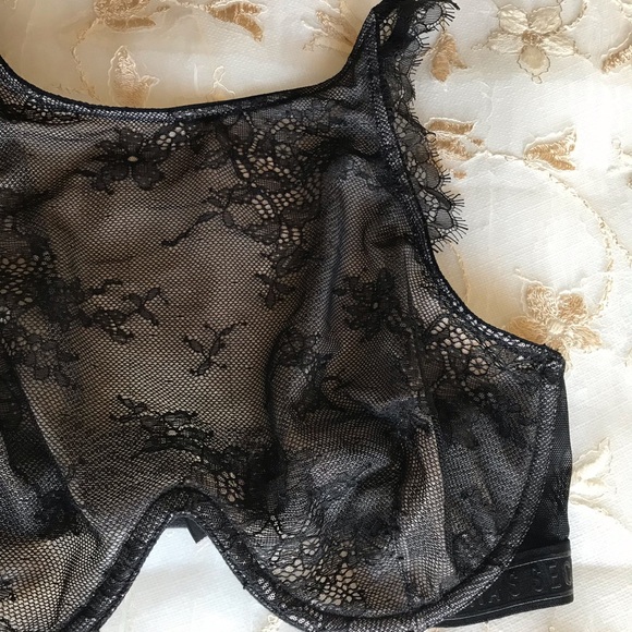 Victorian’s Secret Lace Underwire High Neck Bra NWT - Picture 6 of 14